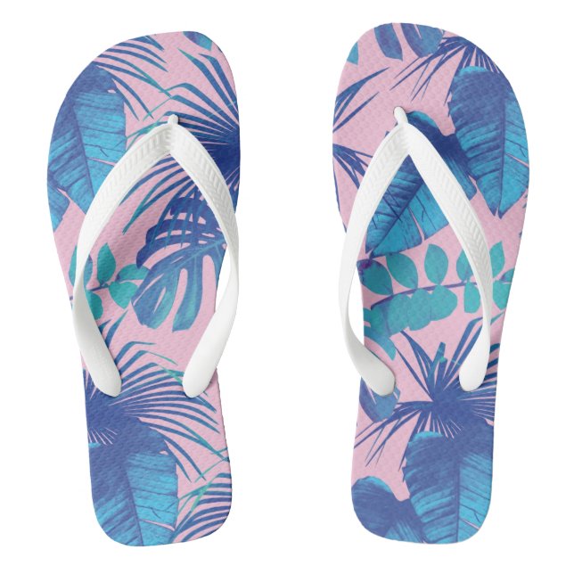 Erwachsene Flip Flops, breite Streifen Flops (Fußbett)