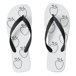 Erwachsene Flip Flops, breite Streifen, Santalia Flip Flops