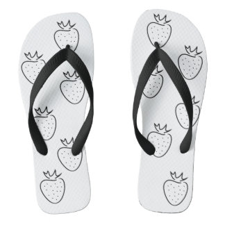 Erwachsene Flip Flops, breite Streifen, Santalia Flip Flops