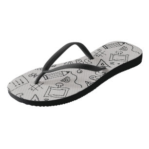 Erwachsene Flip Flops, schmale Riemen Flops