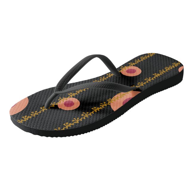 Erwachsene Flip Flops, Slim Rips Flip Flops (Schrägansicht)