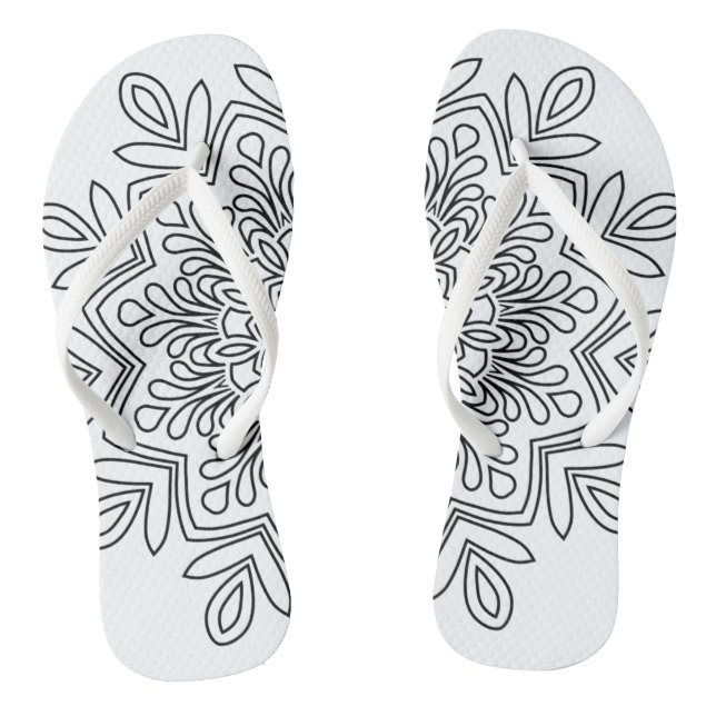Erwachsene Flip Flops, Slim Rips Flops (Fußbett)