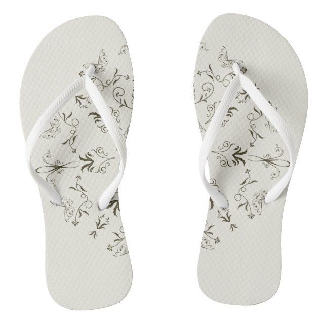 Erwachsene Flip Flops, Slim Rips Flops (Fußbett)