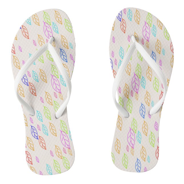 Erwachsene Flip Flops, Slim Rips Flops (Fußbett)