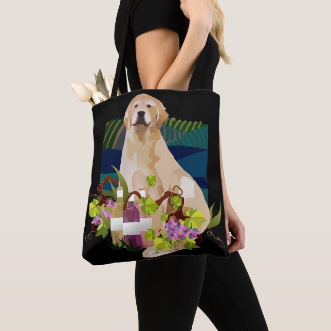 ERWACHSENE GOLDENER RETRIEVER Tasche oder (Von Nahem)