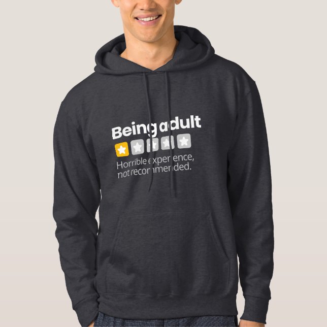 Erwachsene Hoodie (Vorderseite)