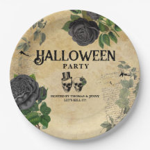 Erwachsene Jahres-Halloween-Party Vintage-Gothic-T