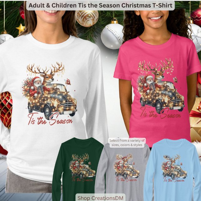 Erwachsene & Kinder - Weihnachten der Saison T-Shirt (Von Creator hochgeladen)