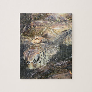 Erwachsene Meeresschildkröte Puzzle