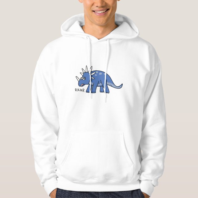 Erwachsene Mürrisch-Spitzen Kapuzenpullis Hoodie (Vorderseite)