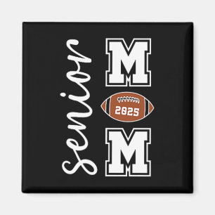 Erwachsene Mutter 2025 Football Mama Abiturientin Magnet