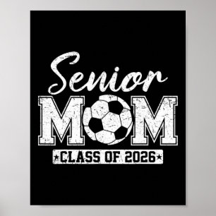 Erwachsene Mutter Cl Von 2026 Fußballmutter Abschl Poster
