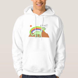 Erwachsene Regenbogen Rawr Kapuzenpullis Hoodie
