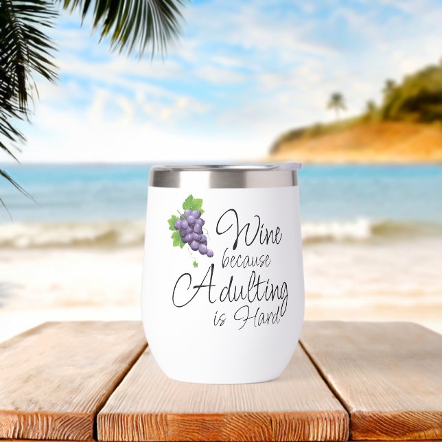 Erwachsene sind harte, stemose Weintumbler (Strand)