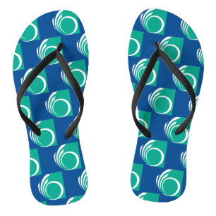 Erwachsene Slim-Schlaufen mit Flagge von Ottawa, K Flip Flops