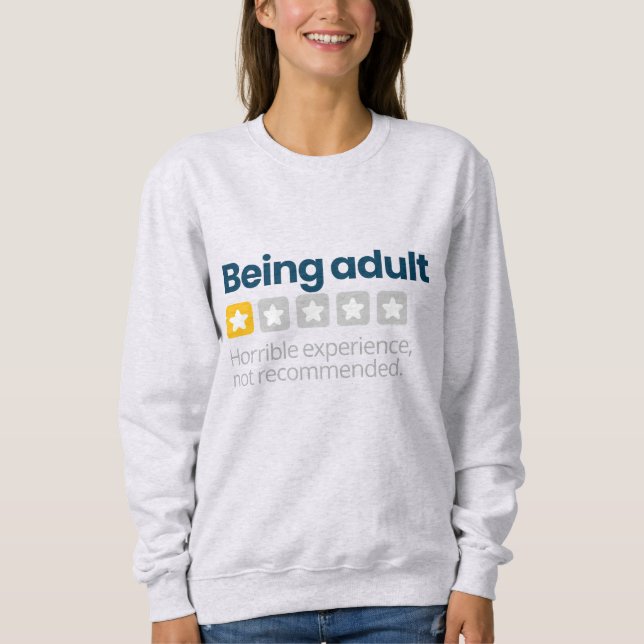 Erwachsene Sweatshirt (Vorderseite)