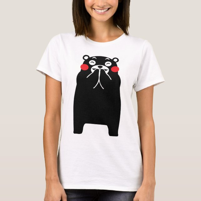 Erwachsene T - Shirt mit Kumamon vorne (Vorderseite)