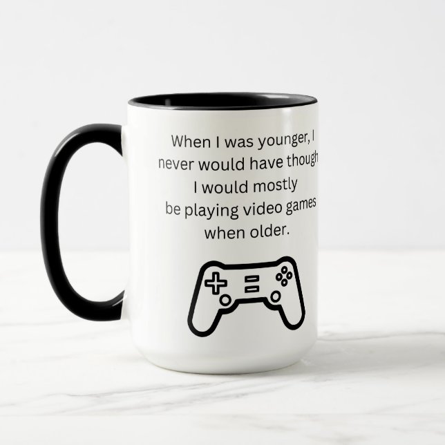 Erwachsene Tasse von Videospielen (Links)
