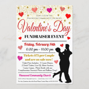 Erwachsene Valentinstag Einladung