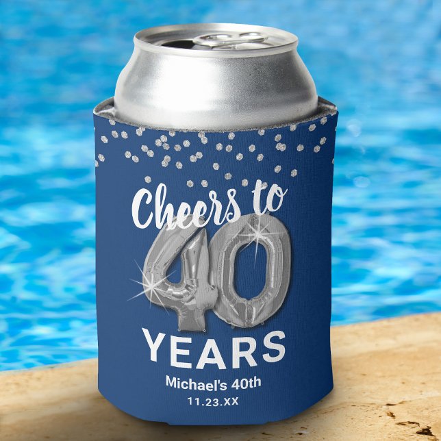 Erwachsene zum Geburtstag jubeln bis 40 Jahre Dosenkühler (Von Creator hochgeladen)