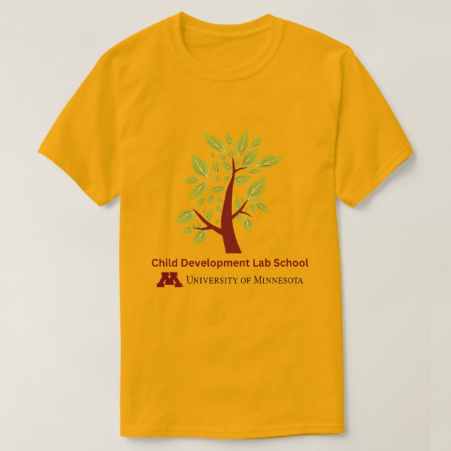 Erwachsenen Gold CDLS Logo T-Shirt (Design vorne)