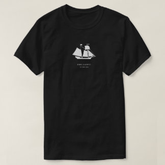 Erwachsenen-T-Shirt — HMS Gaspee T-Shirt