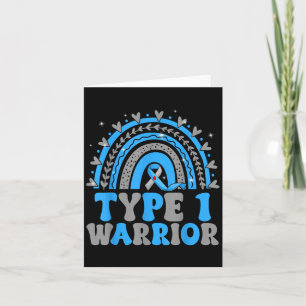 Erwachsenenbildung Typ 1 Warrior Blau Grau Karte