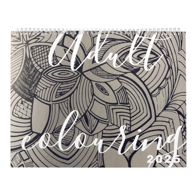 Erwachsenenfarbbuch Kalender 2005 als Fortsetzung (Titelbild)