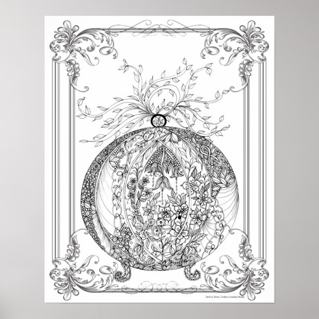 Erwachsenenfarbenplakat "Zur Liebe der Jamie Art" Poster (Vorne)