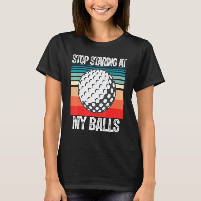 Erwachsenenhumor Dirty Joke hält an meinen Ball Me T-Shirt (Vorderseite)