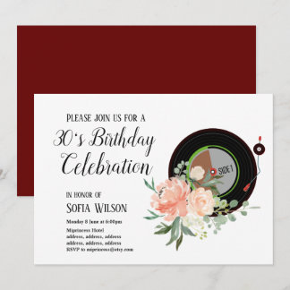 Erwachsenenmusik, Einladung zur Geburtstagsfeier