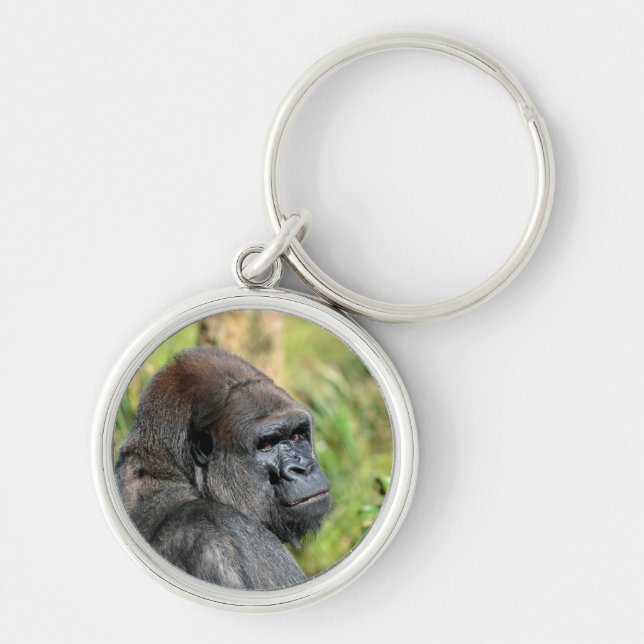 Erwachsener Gorilla Schlüsselanhänger (Vorne)