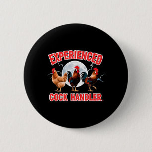 Erwachsener Humor Erfahrener Betreuer Unangemessen Button