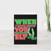 Erwachsener Humor Weihnachten Wenn ich an dich den