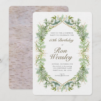 Erwachsener Meilenstein zum Geburtstag Einladung j