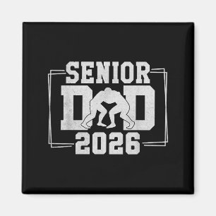Erwachsener Ringkampfvater 2026 Senior-Vater Absch Magnet