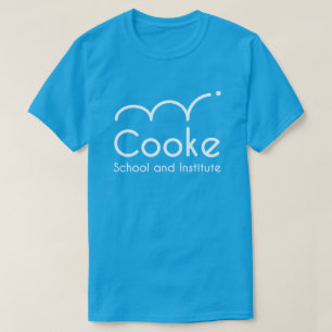 ERWACHSENES Cooke Logo-T-Shirt, aquamarin T-Shirt