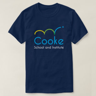 ERWACHSENES Cooke Logo-T-Shirt, dunkelblau T-Shirt