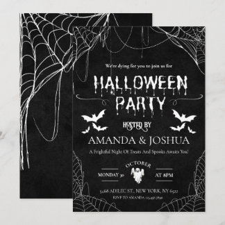 Erwachsenes Halloween-Party Einladung