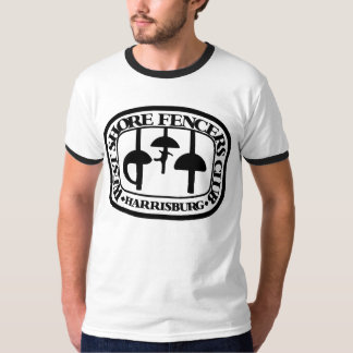 Erwachsenes schwarzes Logo des Ringes T w/WSFC T-Shirt