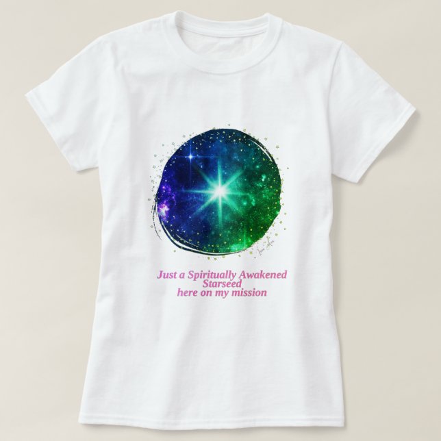 Erwachte Spirituelle T - Shirt und Sweatshirts (Design vorne)