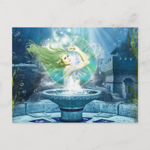 Erwachte Stadt Postkarte