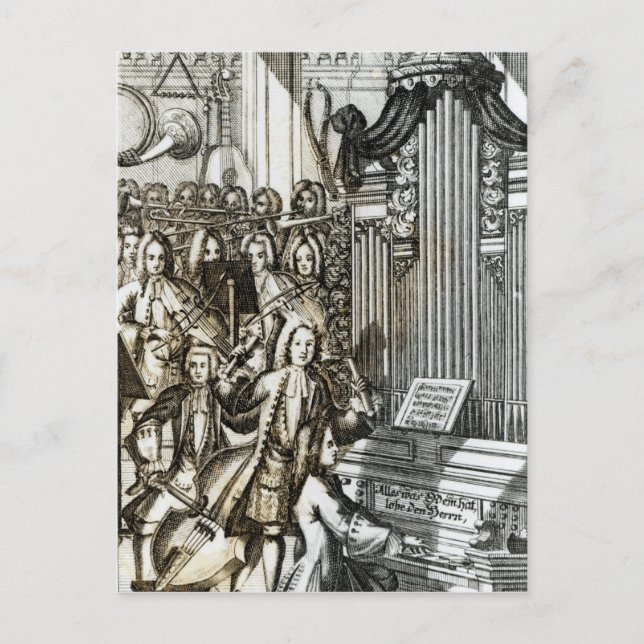 Erwägung der Organe Postkarte (Vorderseite)