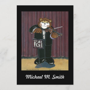 Erwägung - Geige Einladung