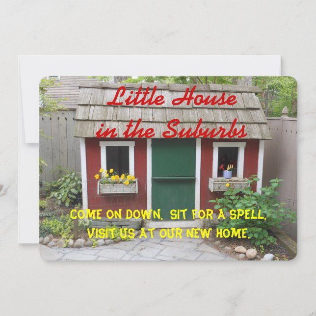 Erwärmung im Haus - Einladung (Vorderseite)