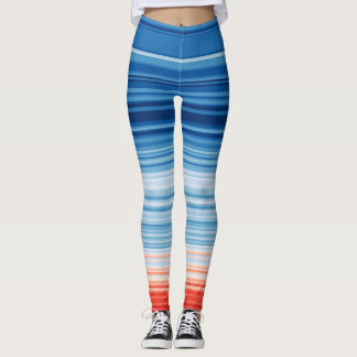 Erwärmung Streifen Leggings