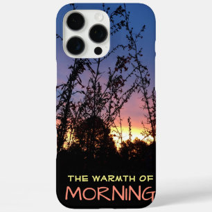 Erwärmung von Sonnenaufgang auf Horizontfotografie iPhone 16 Pro Max Hülle
