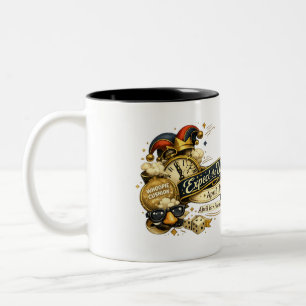 Erwarte das Unerwartete – April FoClassic Tasse, 3 Zweifarbige Tasse