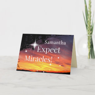 Erwarten Sie, dass Miracles Sparkle Sunset bald ei Karte