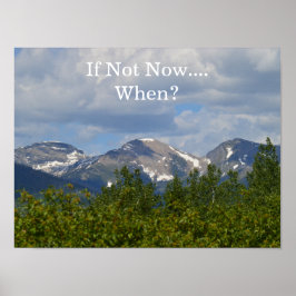 Erwarten Sie Erholung Motivierend Poster